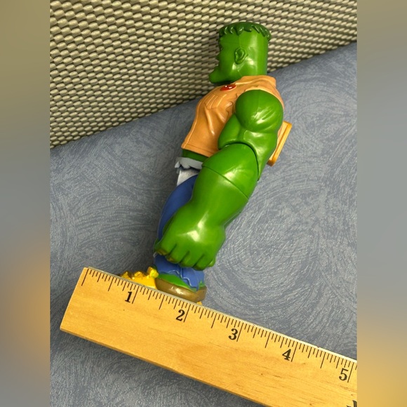 Iconic Rare Preowned Marvel 2002 Playwell Incredible Hulk Kids Toy Figure - Picture 17 of 17